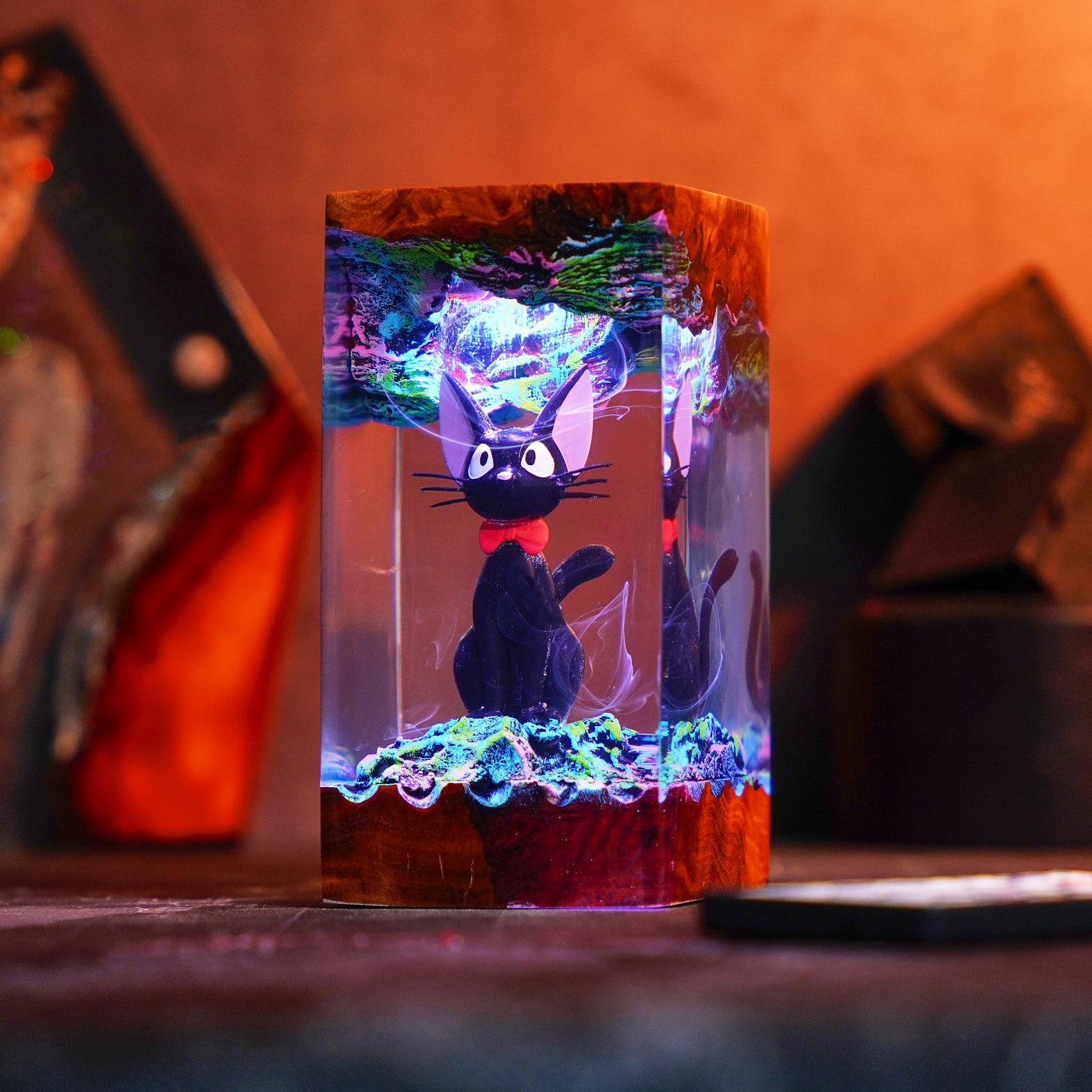 Jiji Black Cat Kiki’s Delivery Service Resin Lamp