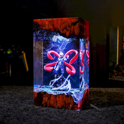 Ken Kaneki Tokyo Ghoul Epoxy Resin Lamp