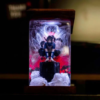 Sasuke Uchiha Resin Lamp