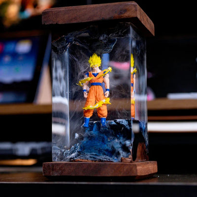 Super Saiyan Goku Dragon Ball Resin Lamp