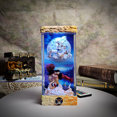 Luffy Bounce Man Nika One Piece Resin lamp