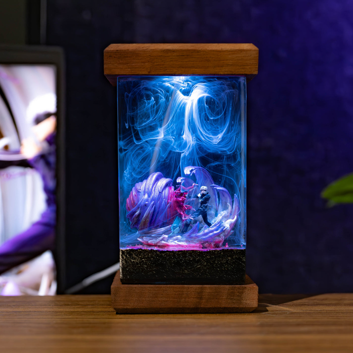Gojo Satoru Power Jujutsu Kaisen Resin Lamp