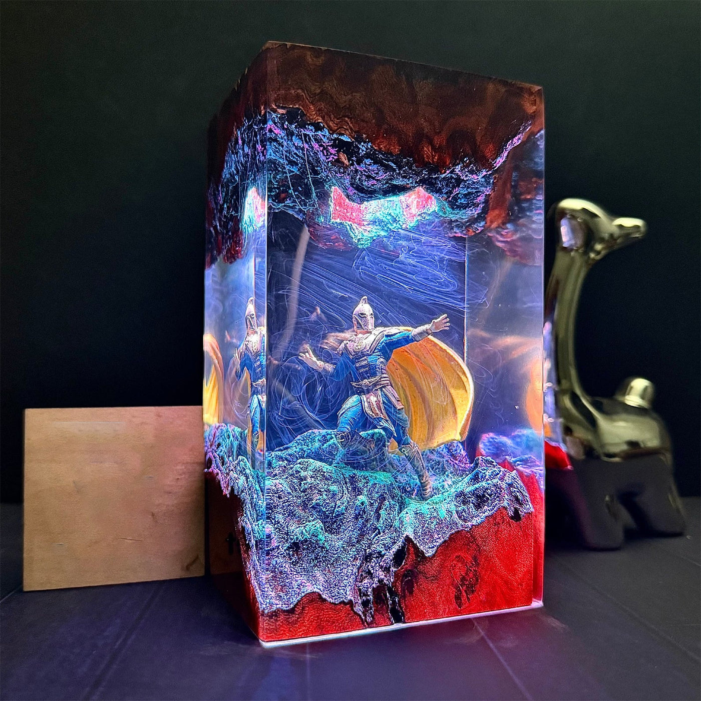 Moon Knight Marvel Resin Lamp