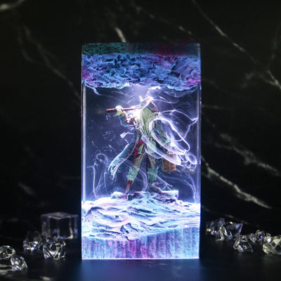 Davy Jones Jack Sparrow Resin Lamp