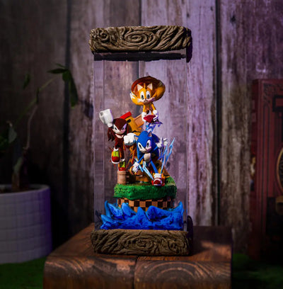 Team Sonic Resin Lamp