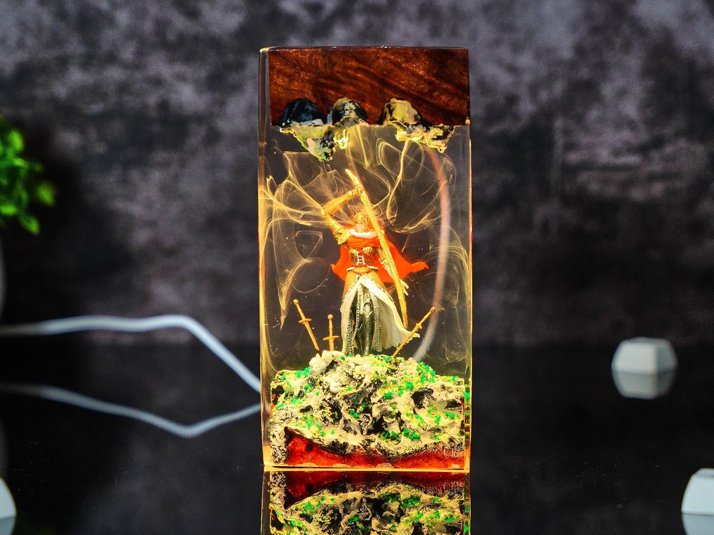 Malenia Elden Ring Resin Lamp