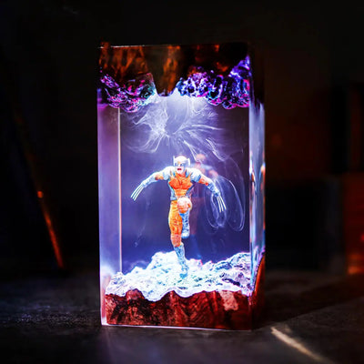 Wolverine X-Men Marvel Resin Lamp