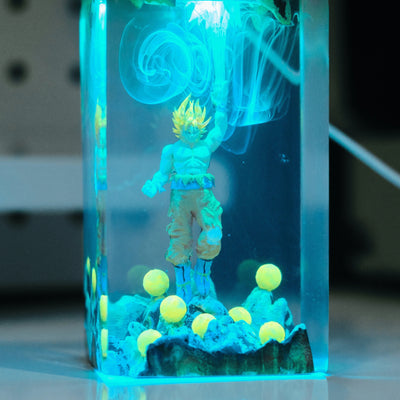 Son Goku Resin Lamp
