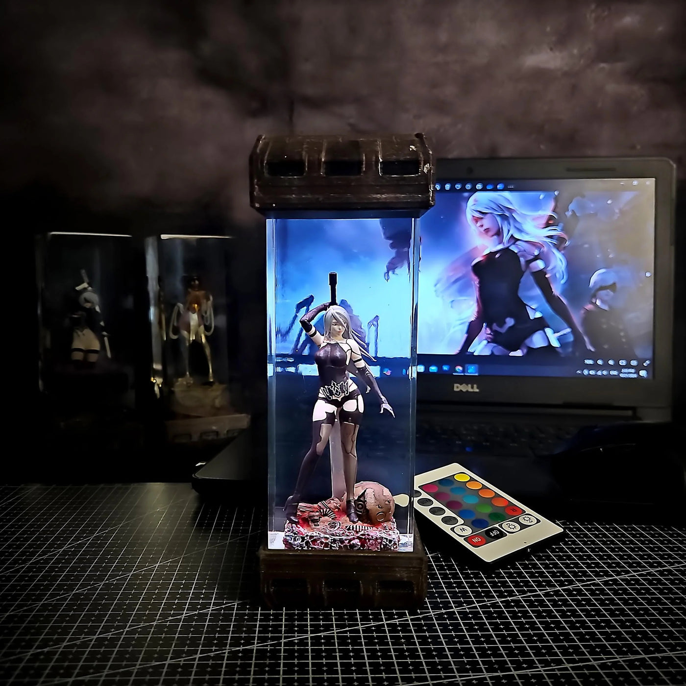 A2 NieR Automata Resin Lamp