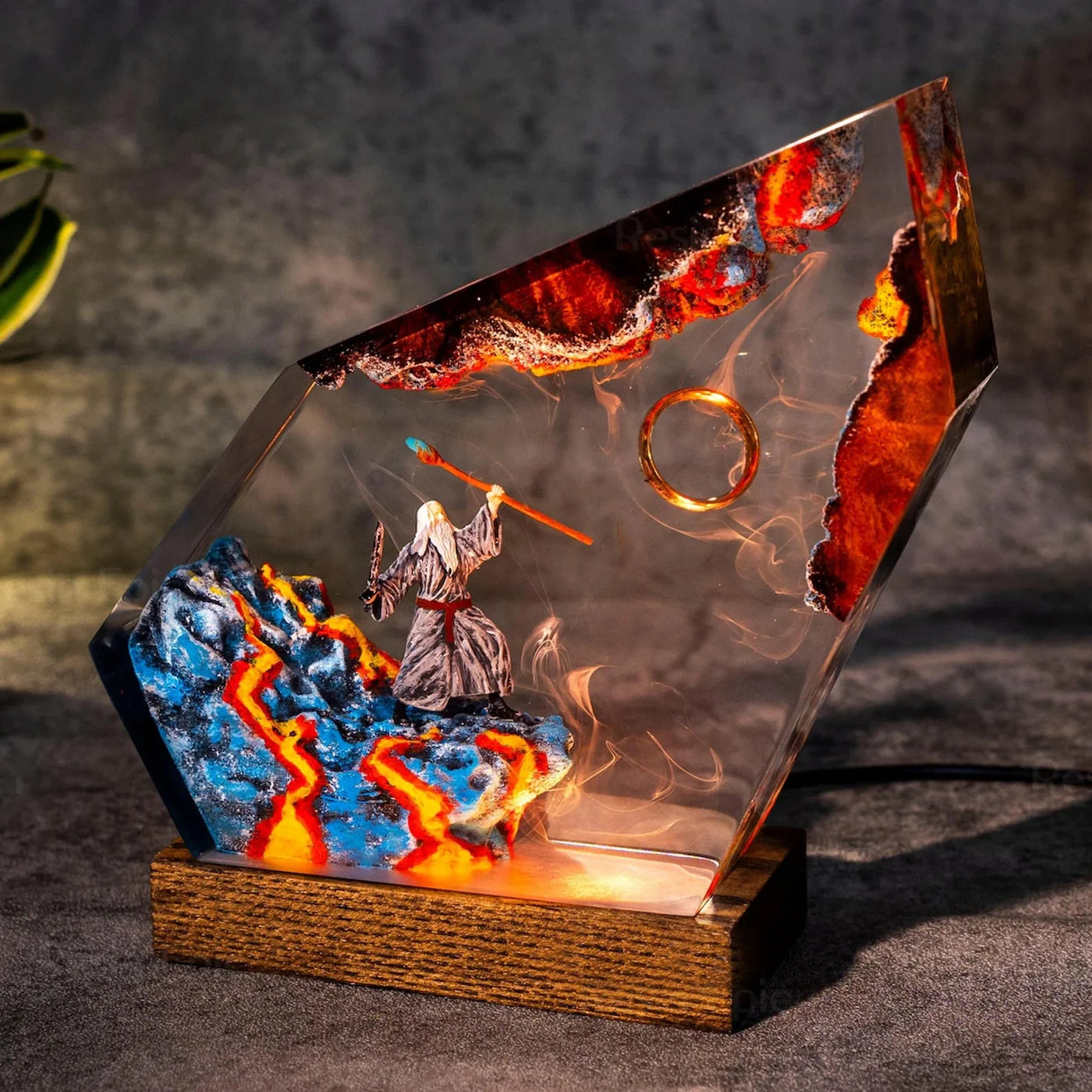 Gandalf The Lord of the Rings Resin Lamp