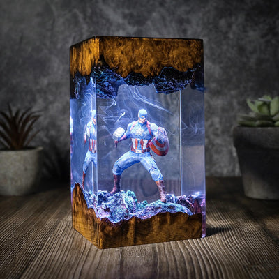 Captain America Night Light