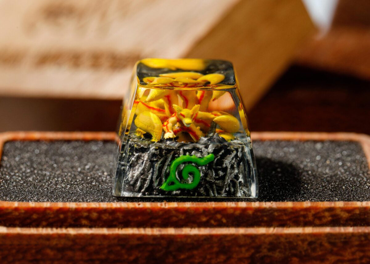 YELLOW KYUUBI NARUTO – ARTISAN KEYCAP