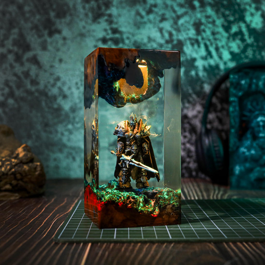 Lich King Warcraft Night Light