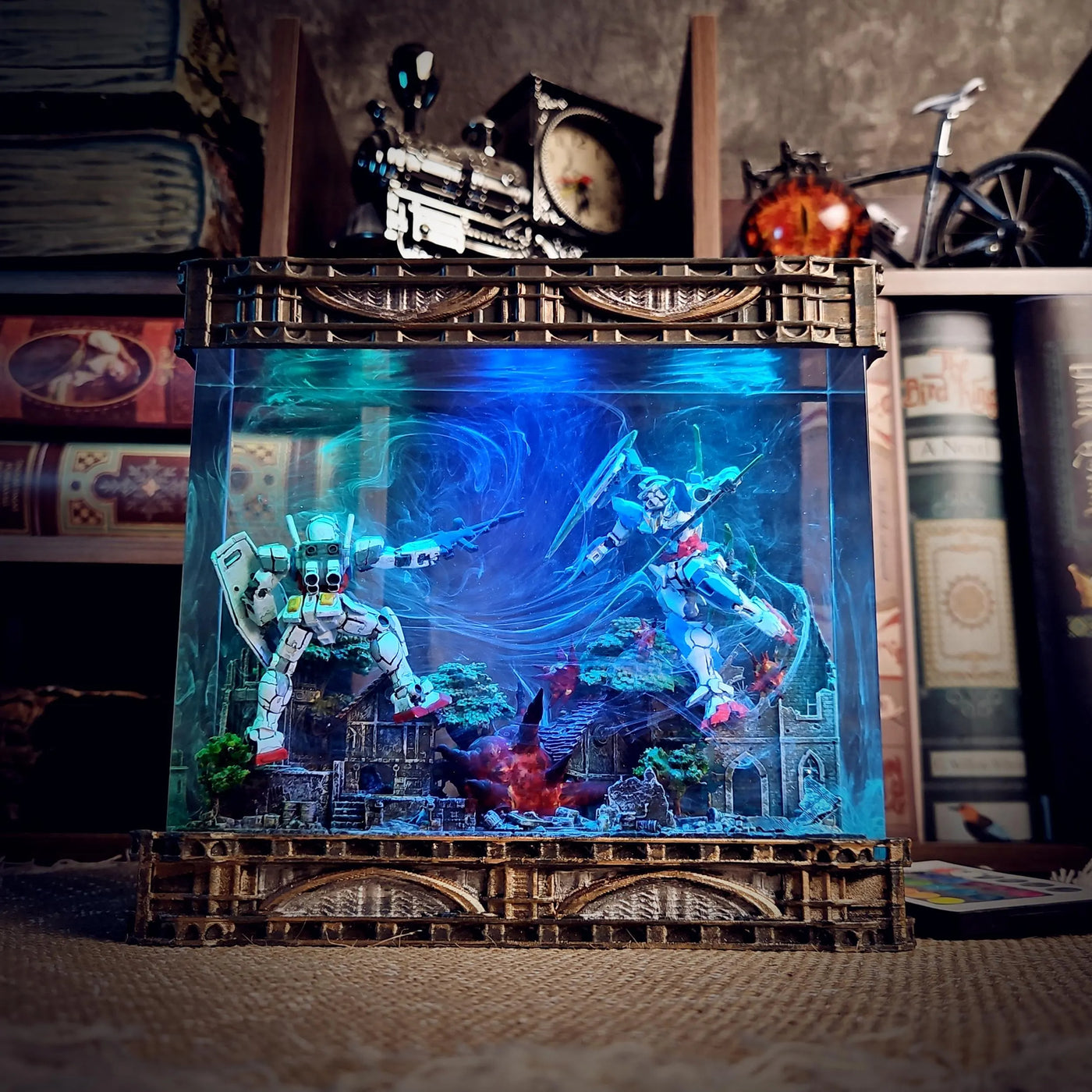 Gundam Battle Resin Lamp