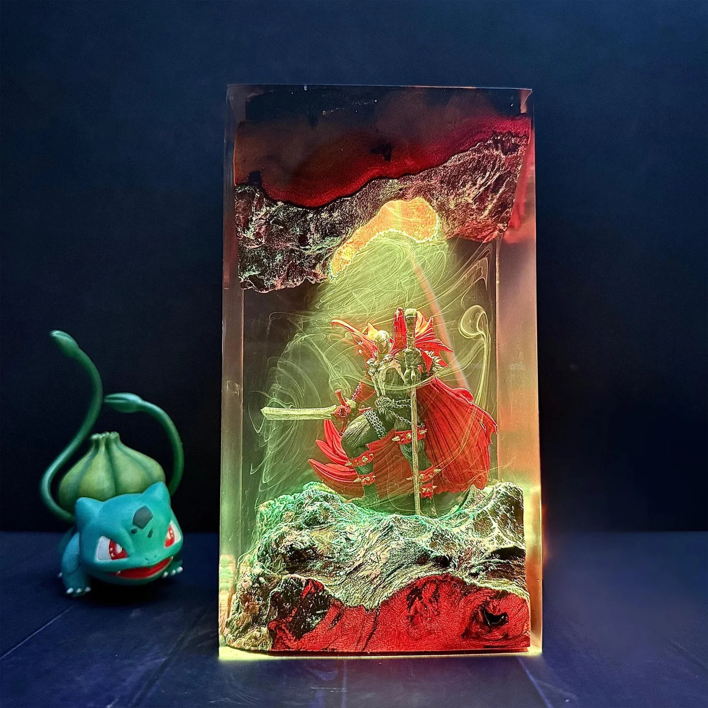 Spawn Comic Resin Lamp 2