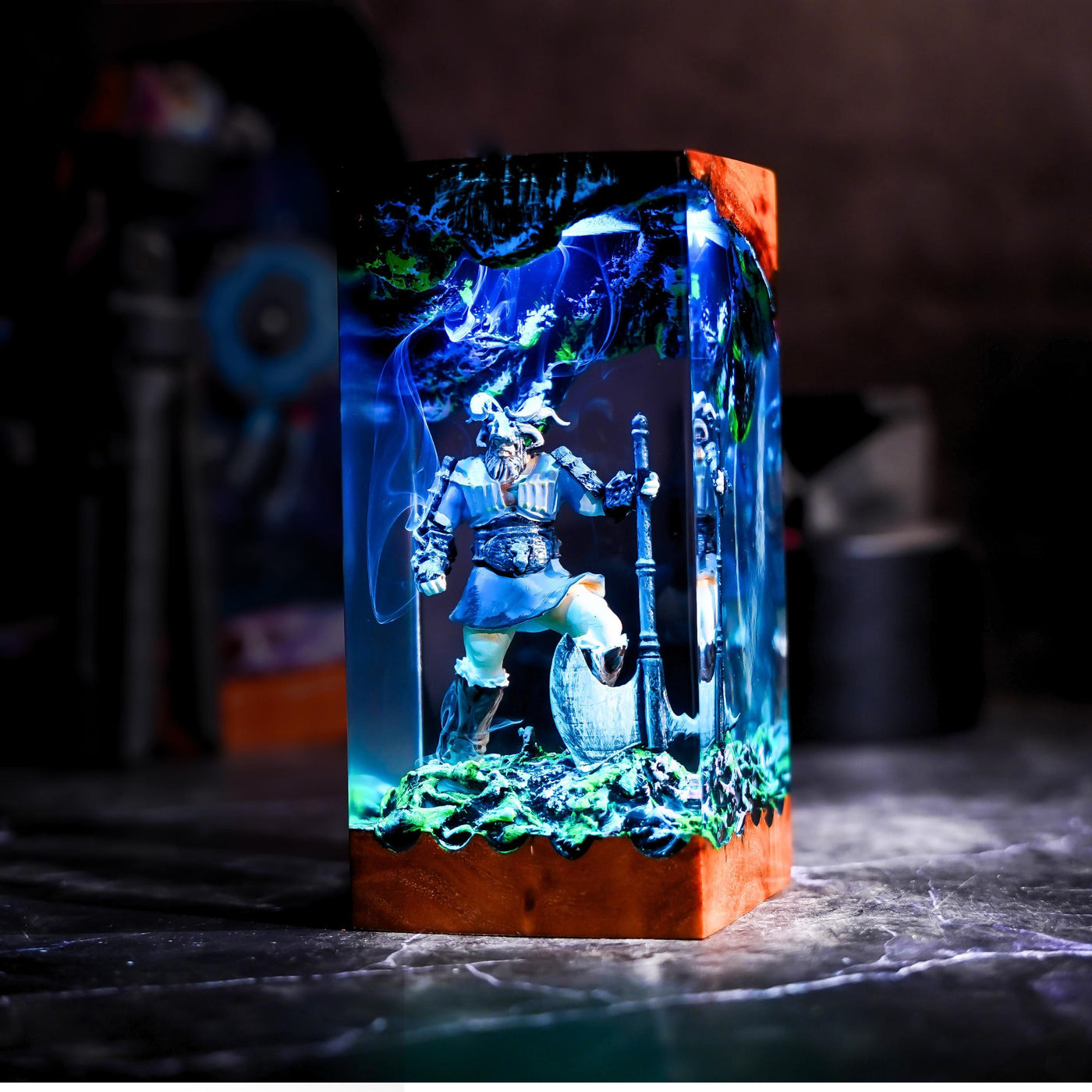 Raider Elden Ring Resin Lamp