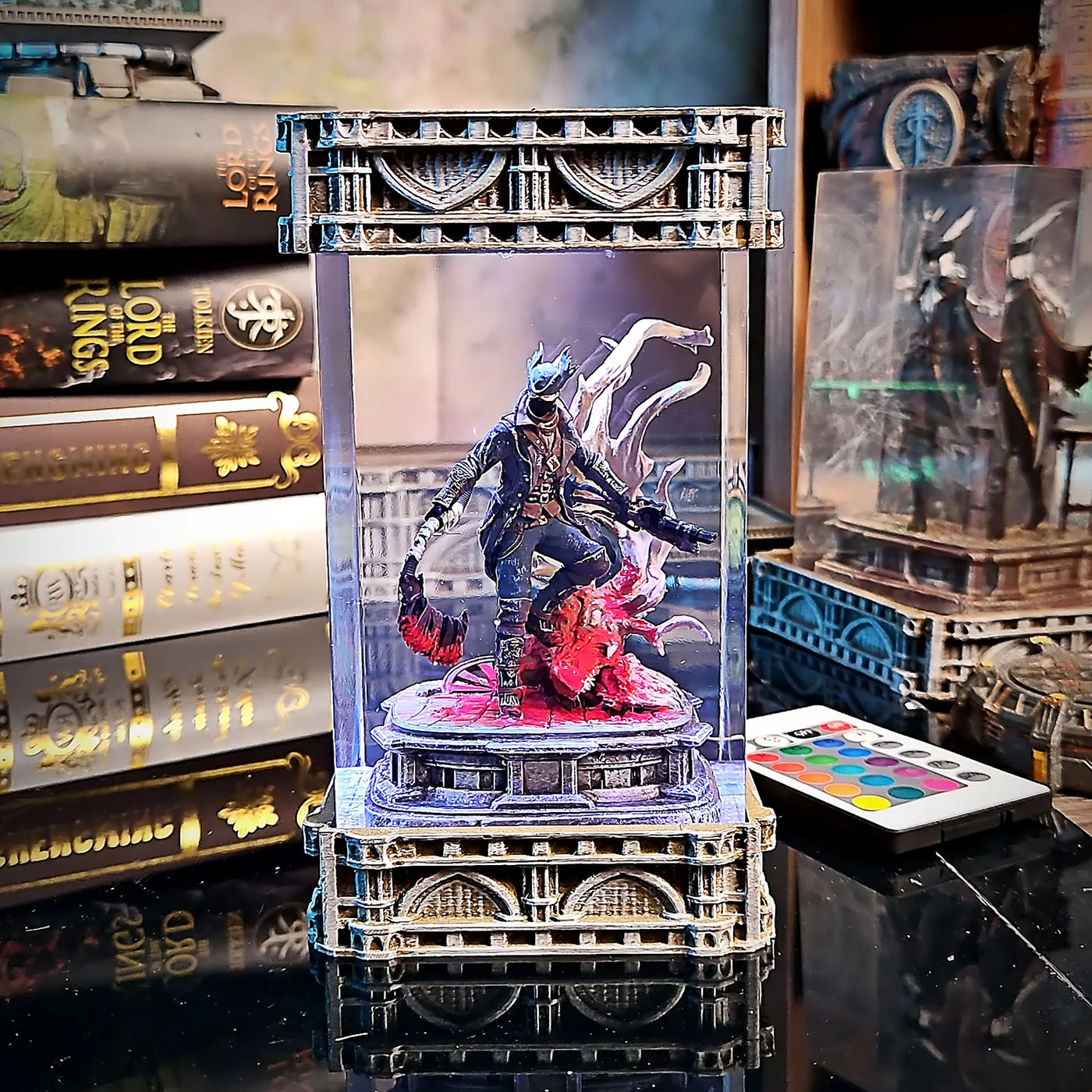 The Hunter Bloodborne Resin Lamp