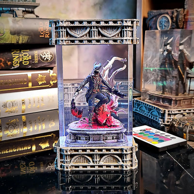 The Hunter Bloodborne Resin Lamp