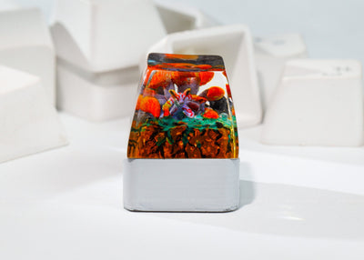 PURPLE ORANGE KYUUBI NARUTO – ARTISAN KEYCAP