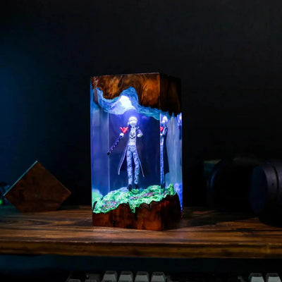 Trafalgar D Law Resin Lamp