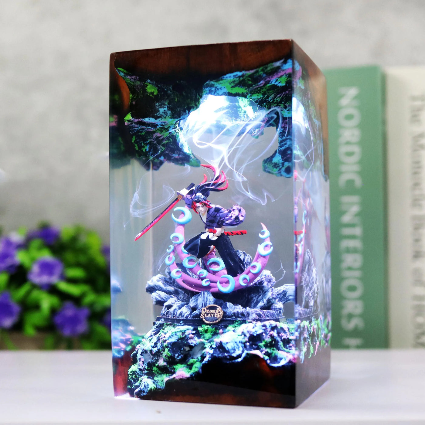 Kokushibo Demon Slayer Resin Lamp
