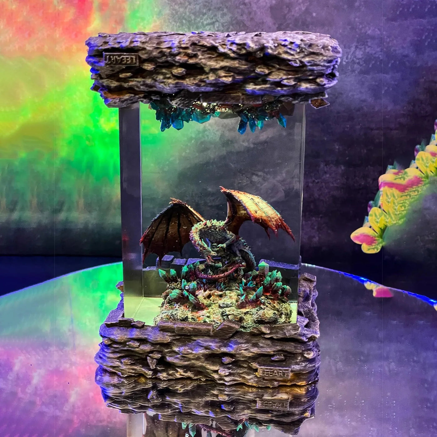 Alduin The World Eater Skyrim Resin Lamp