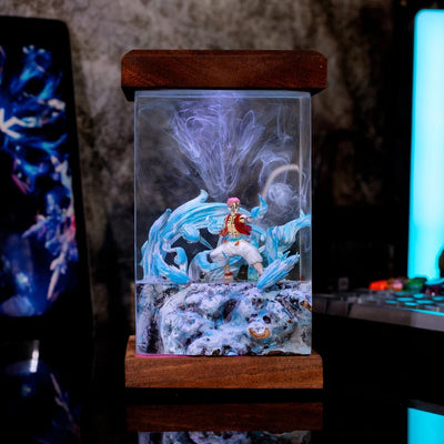 Akaza Demon Slayer Resin Lamp