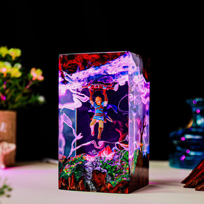 Link The Legend of Zelda Resin Lamp
