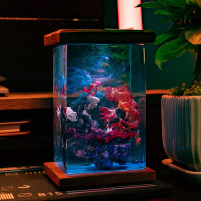 Rengoku vs Akaza Demon Slayer Resin Lamp