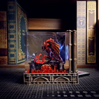 Balrog Galdaf LOTR Resin Lamp