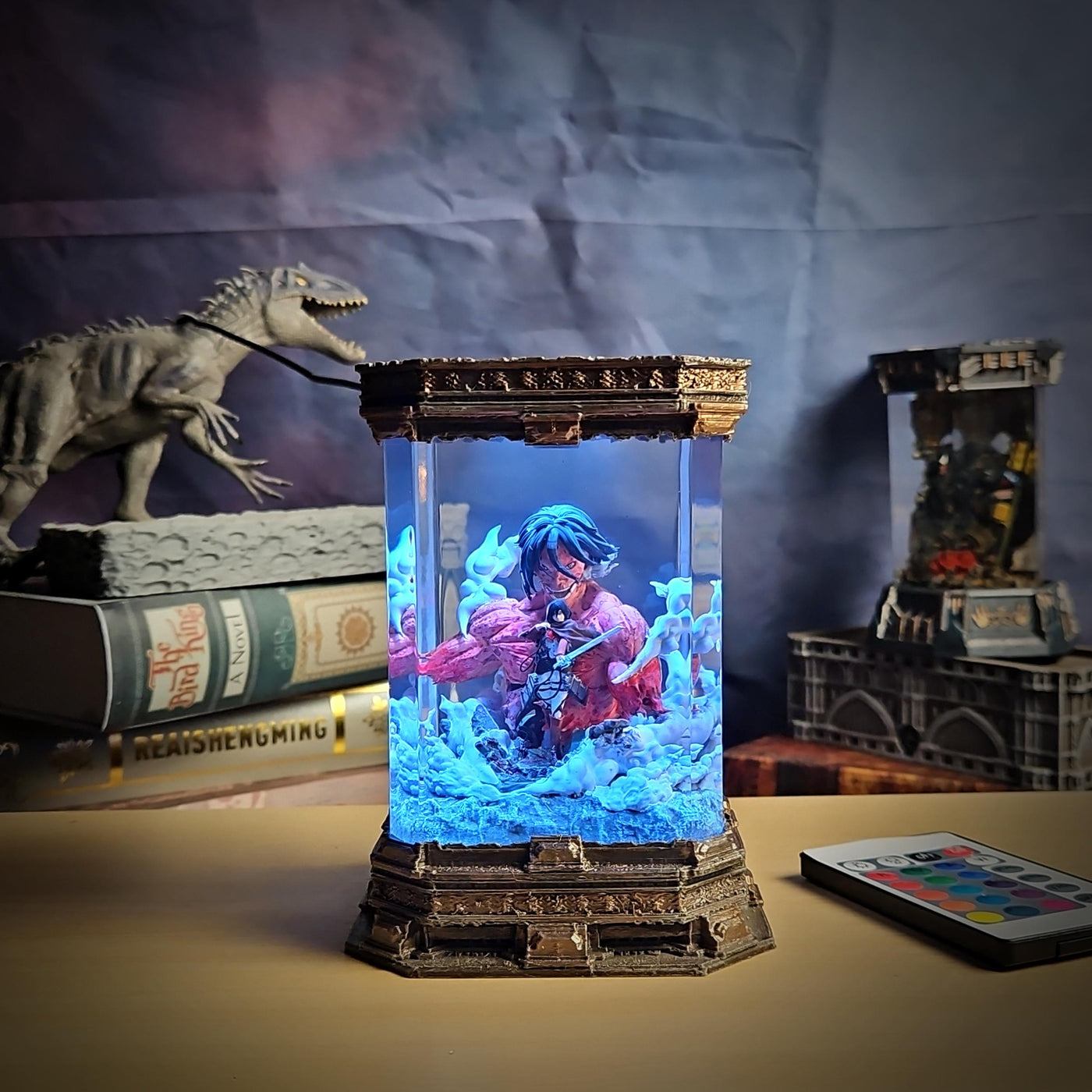 Eren Attack Titan AOT Resin Lamp