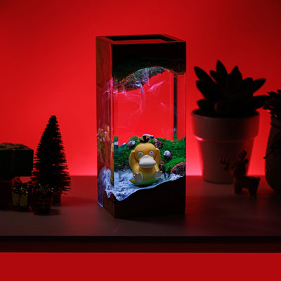 Psyduck Pokemon Resin Diorama Lamp