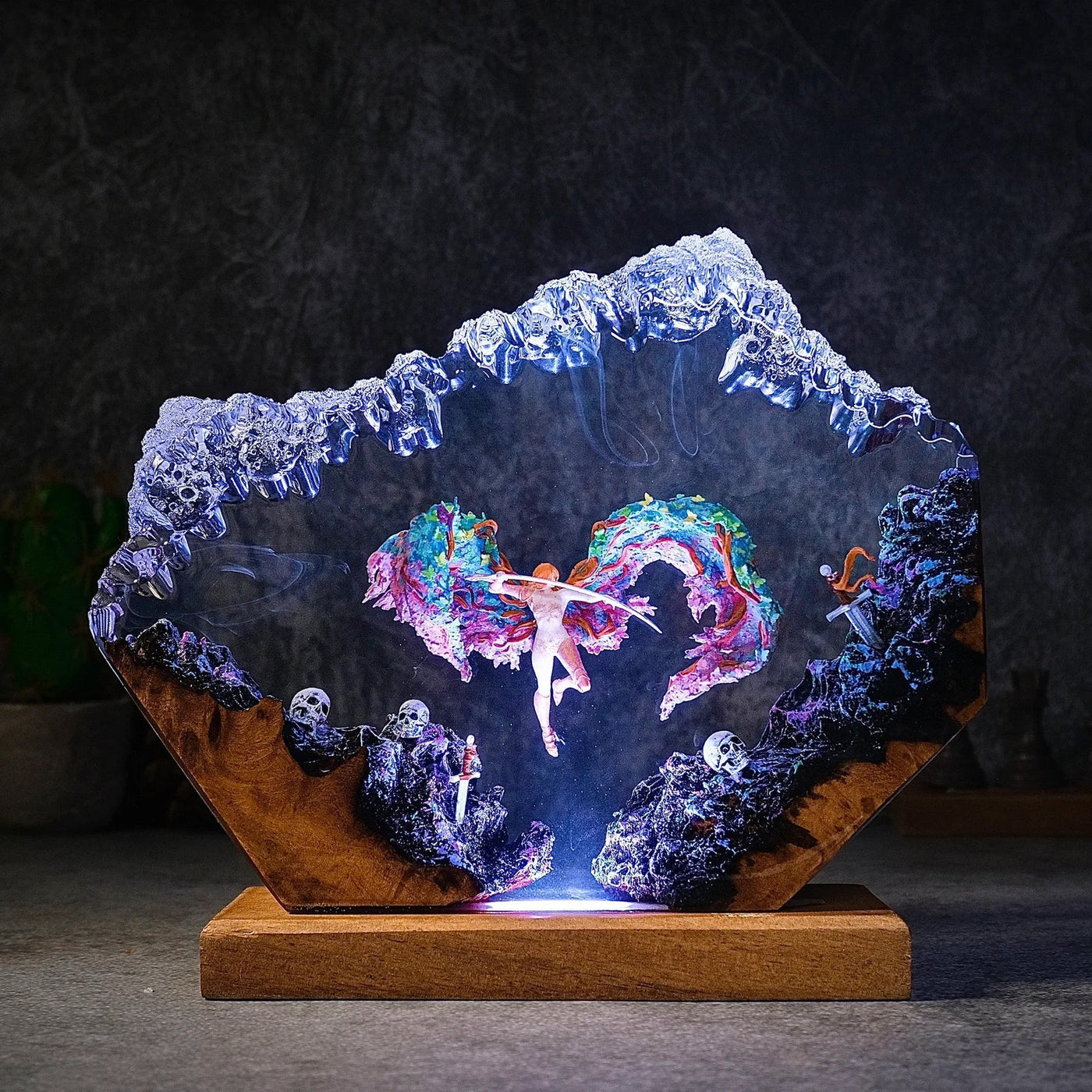 Malenia Elden Ring Resin Lamp 2