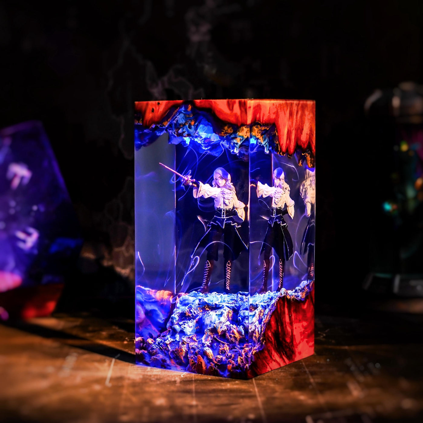 Maelle Real Clair Obscur: Expédition 33 Resin Lamp