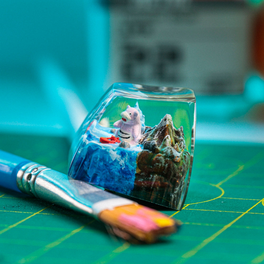 Pokemon - Slowking Artisan Keycap  4