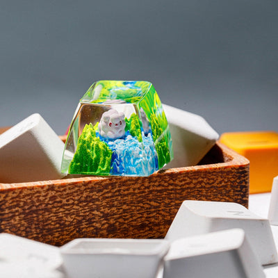 Pokemon - Swirlix Artisan Keycap