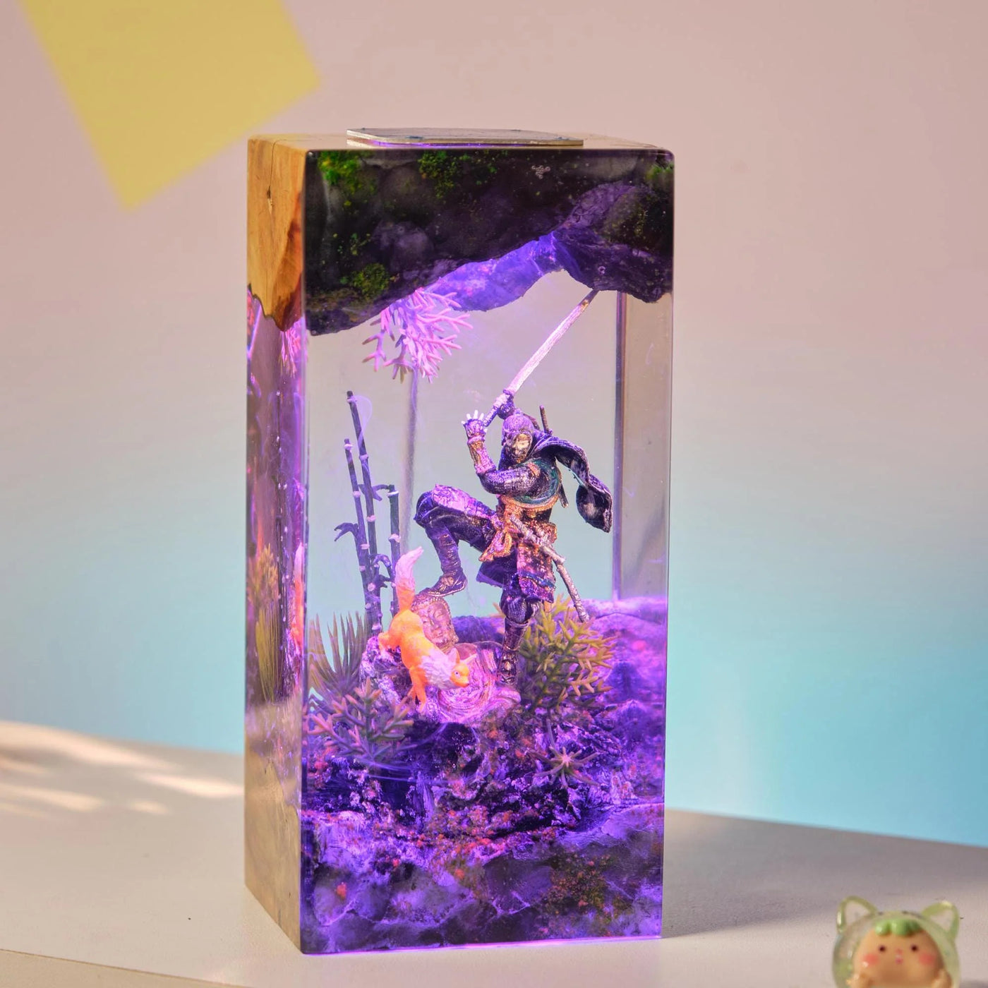 Jin Sakai Ghost of Tsushima Resin Lamp