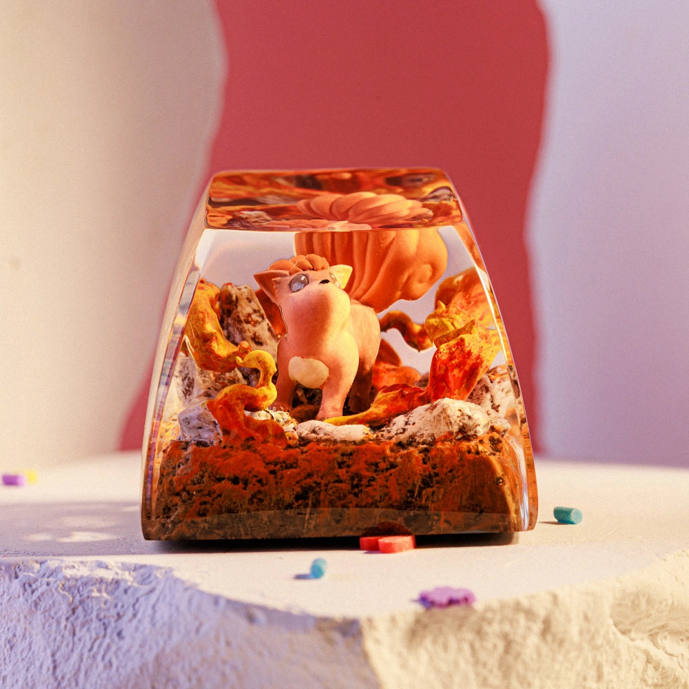Pokemon - Vulpix Artisan Keycap