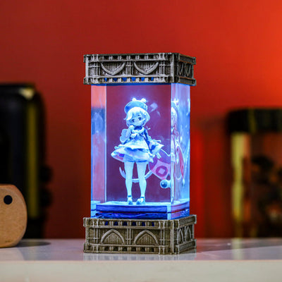 Qiqi Genshin Impact Epoxy Night Lamp