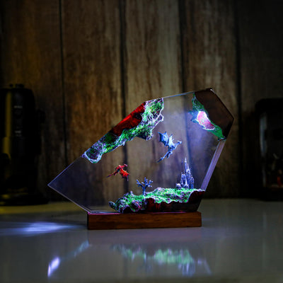 Ice Dragon and Fire Dragon Night Light ver 3