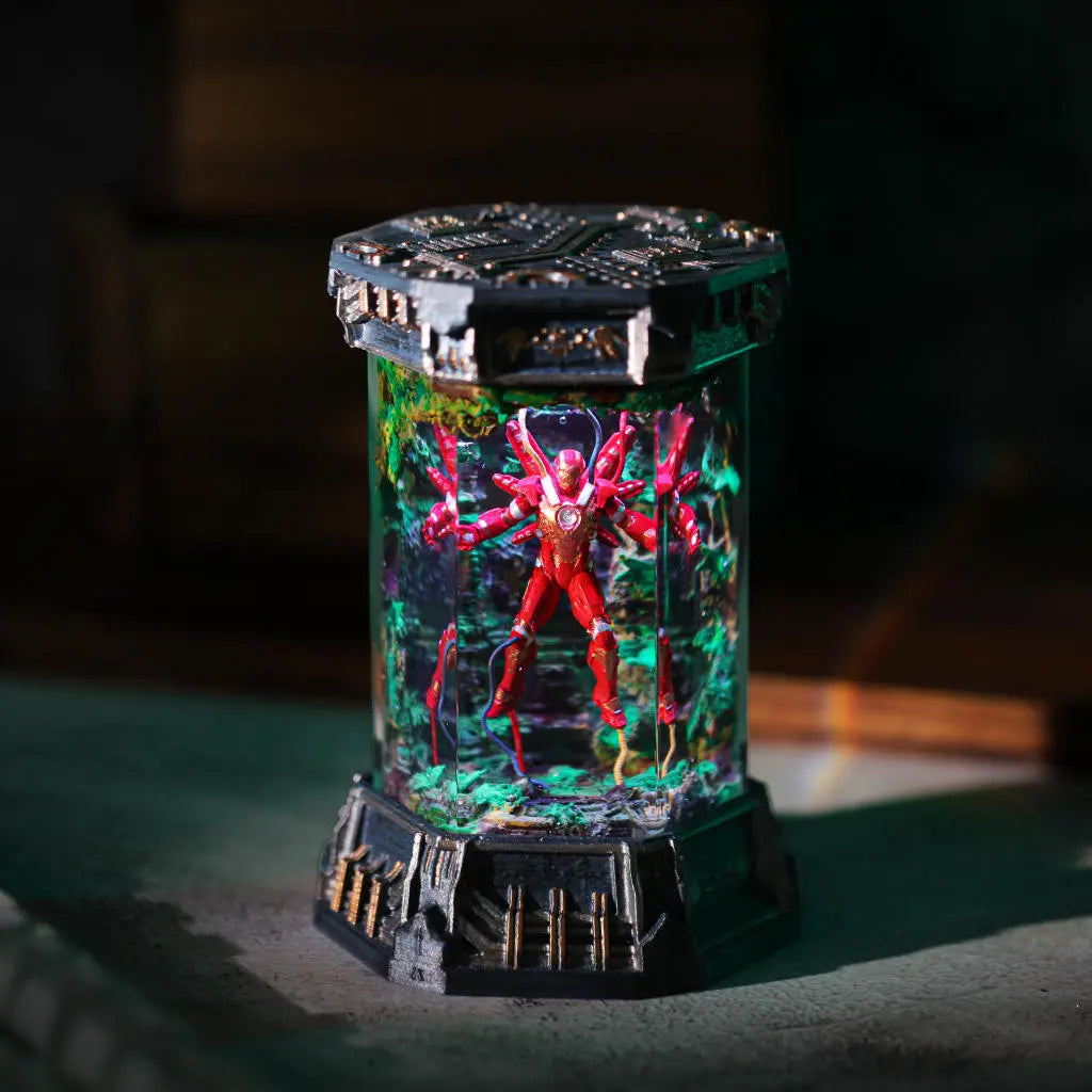 Iron Man Chamber Resin Lamp