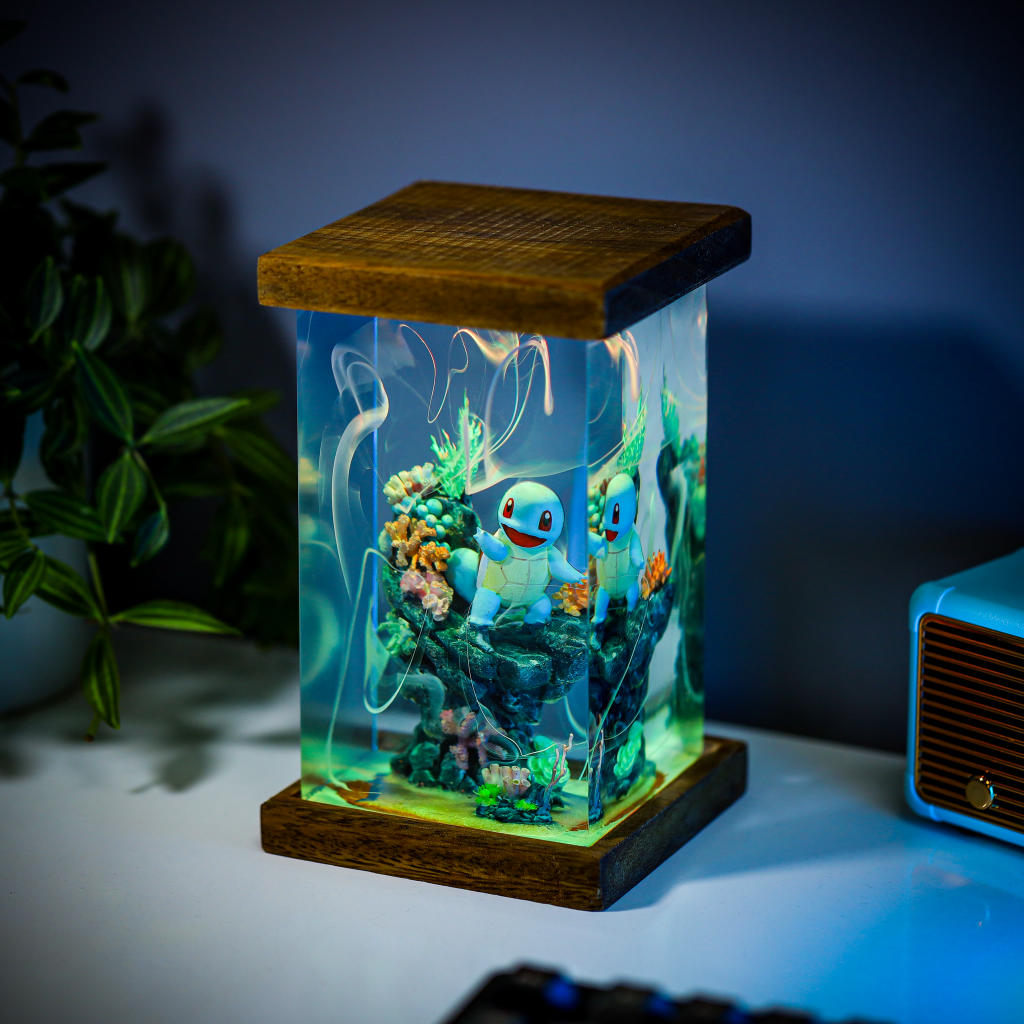 Squirtle Pokemon Night Lamp