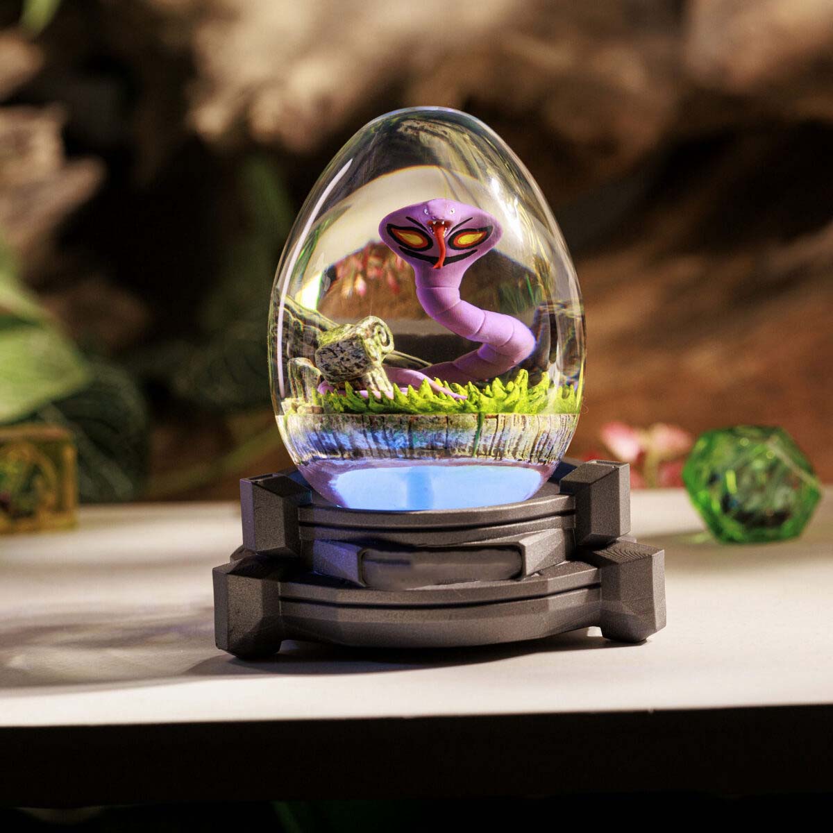 Snake Arbo Resin Lamp Egg