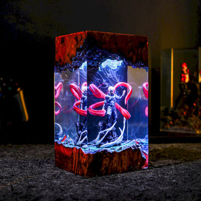Ken Kaneki Tokyo Ghoul Epoxy Resin Lamp