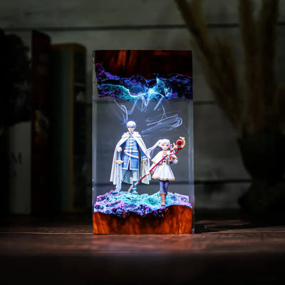 Beyond Journey's End Resin Lamp