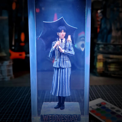 Wednesday Addams Resin lamp