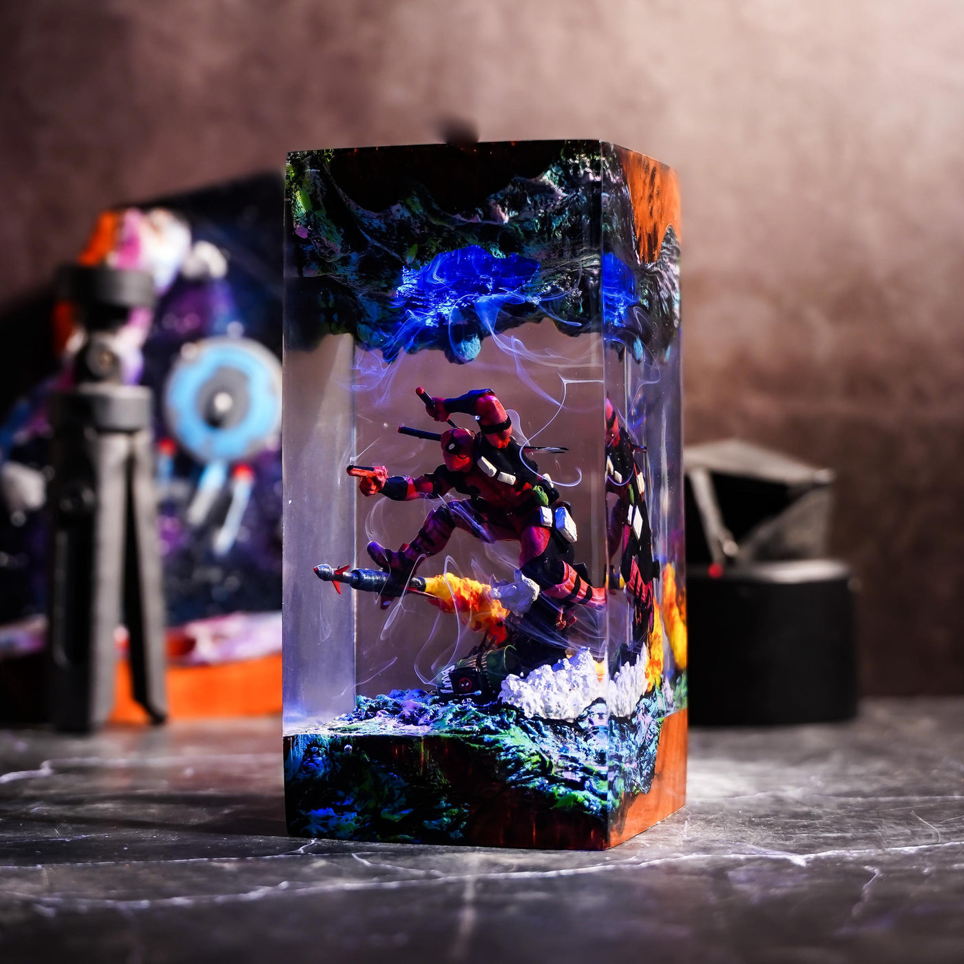 Deadpool Marvel Comics Resin Lamp