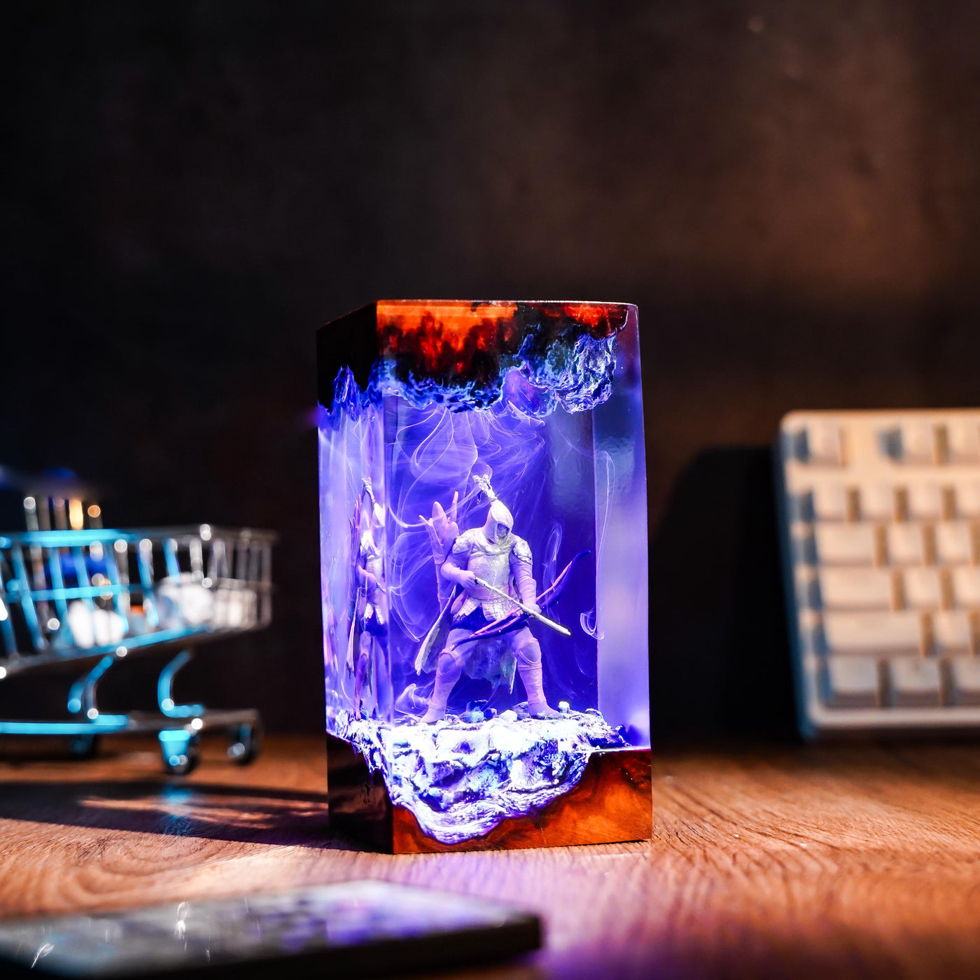 Nightreign Ironeye Elden Ring Resin Lamp