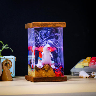 Cyndaquil Evolution Pokemon Lamp