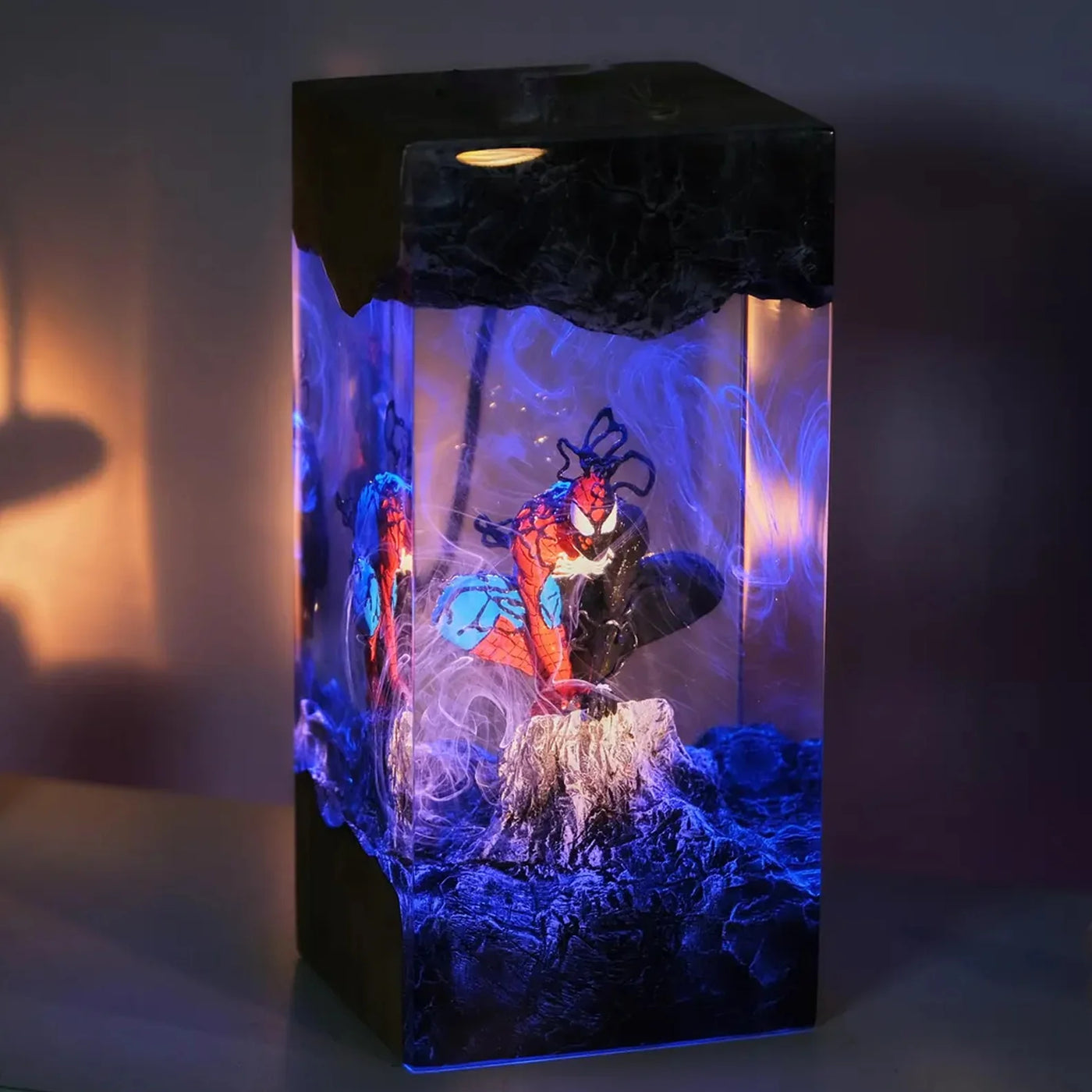 Spider-Man Venom Marvel Comics Resin Lamp